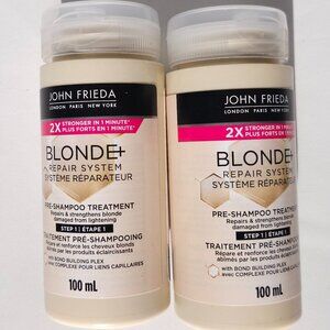 John Frieda Blonde+ Repair System, Pre-Shampoo Treatment | STEP 1 BNWT